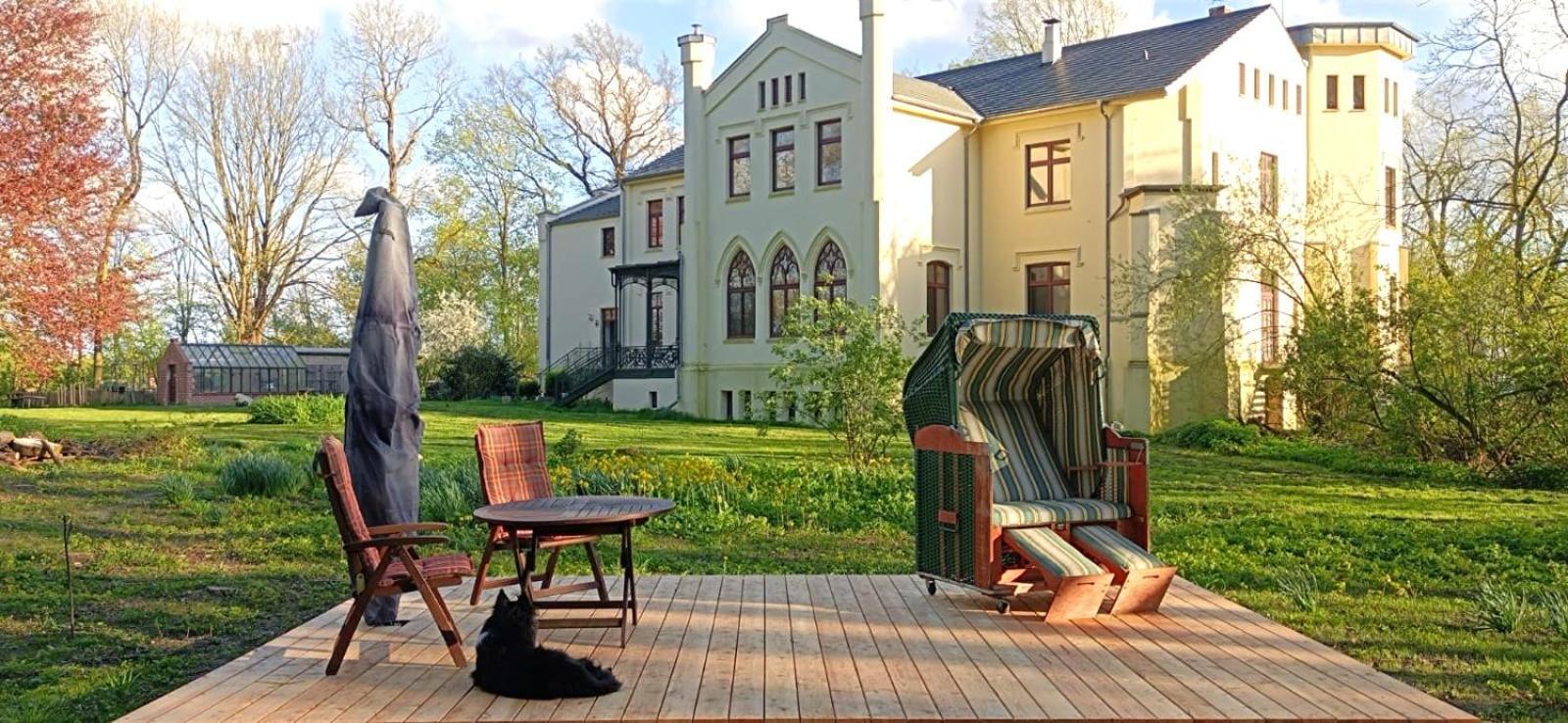 Herrenhaus Harmshagen Testorf-Steinfort エクステリア 写真